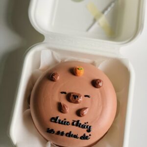 bánh kem bento tạo hình capybara