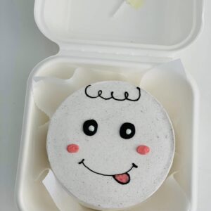 banh kem vẽ hình dễ thương