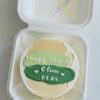 bánh kem bento mẫu đơn giản