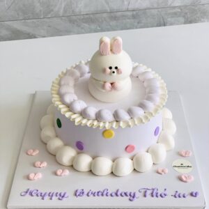 bánh kem tạo hình con thỏ
