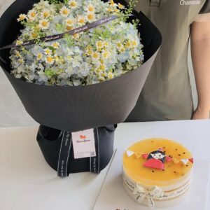 Bó Hoa Cẩm Tú Cầu & Cúc Tana Mix