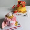 Bánh kem túi tài lộc