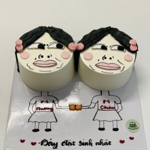 bánh kem hình vui nhộn