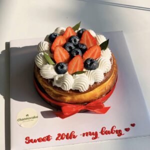 Bánh phô mai cháy basque burncheese cake