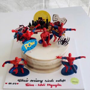 bánh rau câu flan sinh nhật bé trai