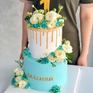 bánh sự kiện công ty 2 tầng