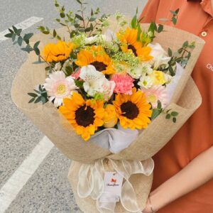 Bó hoa hướng dương to đẹp