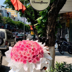 Bó hoa sinh nhật siêu to