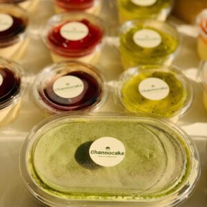 Lava matcha hộp ăn oval
