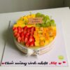 rau câu flan trái cây