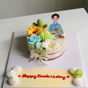 rau câu flan tri ân thầy cô